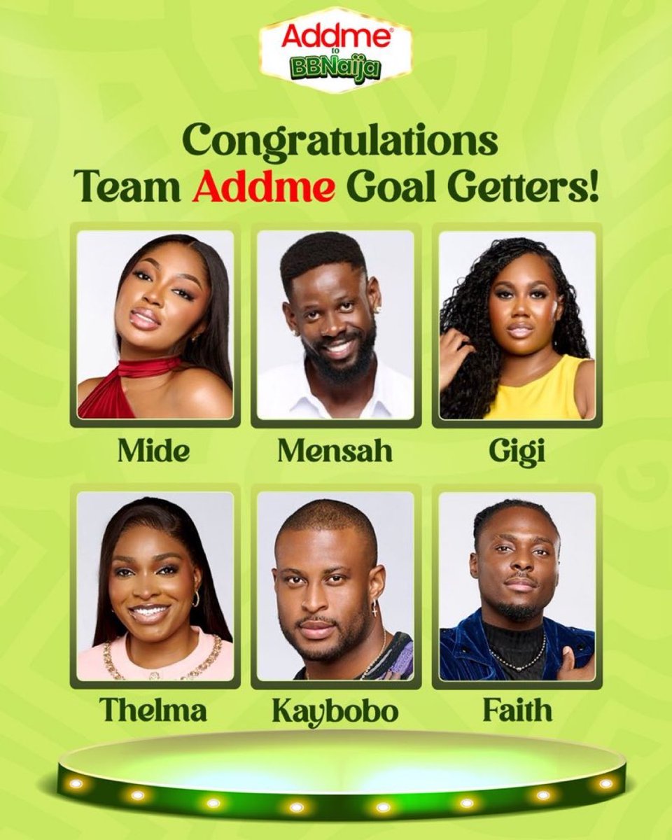 only__kingston's tweet image. Big ups to Team Goal Getters!

It was an amazing effort winning the  @addmenigeria X BBNaija Tasks. #AddmeForThingsYouLuv