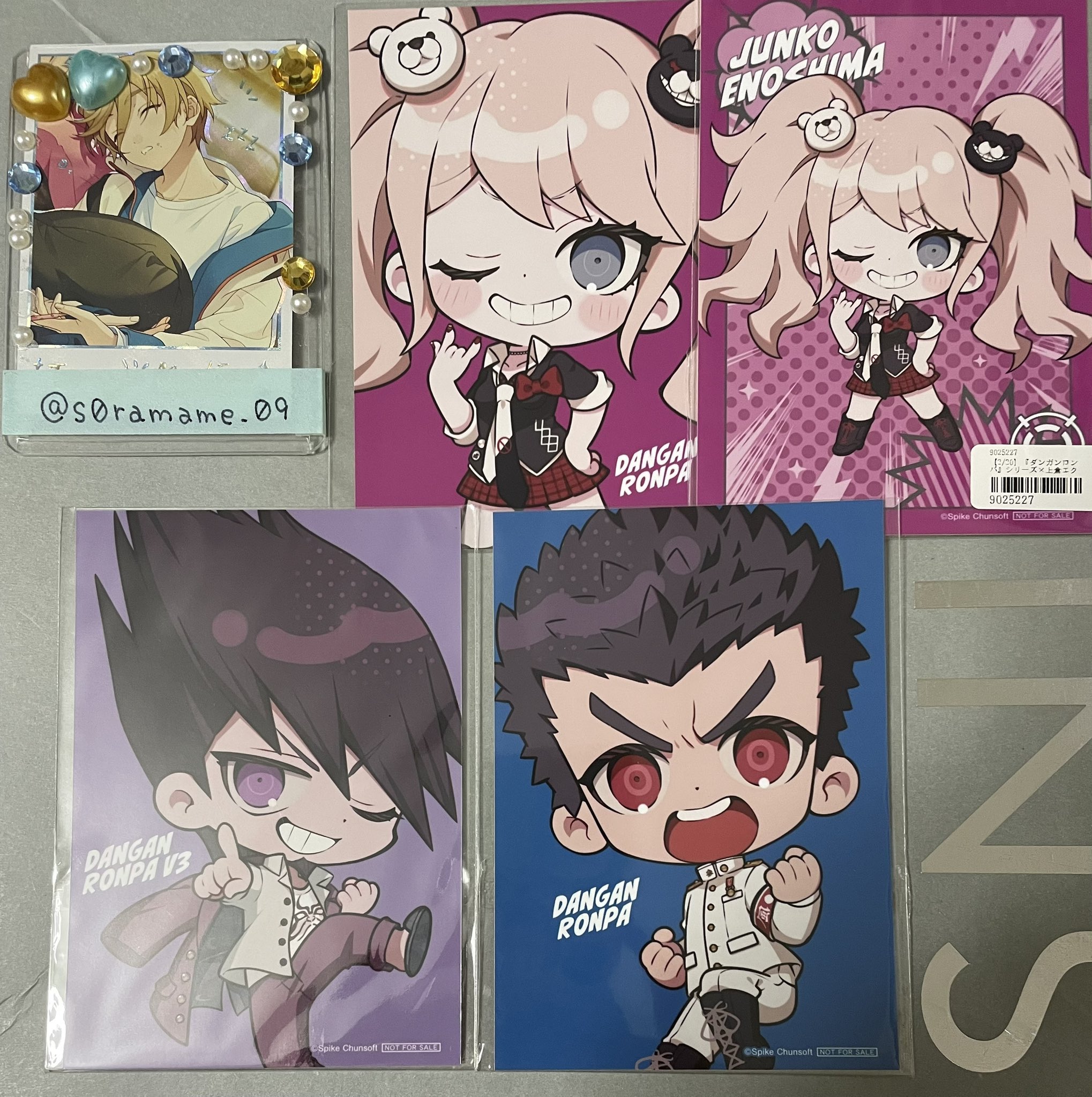 ダンガンロンパ 上倉エク くじメイト 特典 ブロマイド セット バラ売り可 ダンガンロンパ アニメイトくじ 上倉エク くじメイト 購入特典