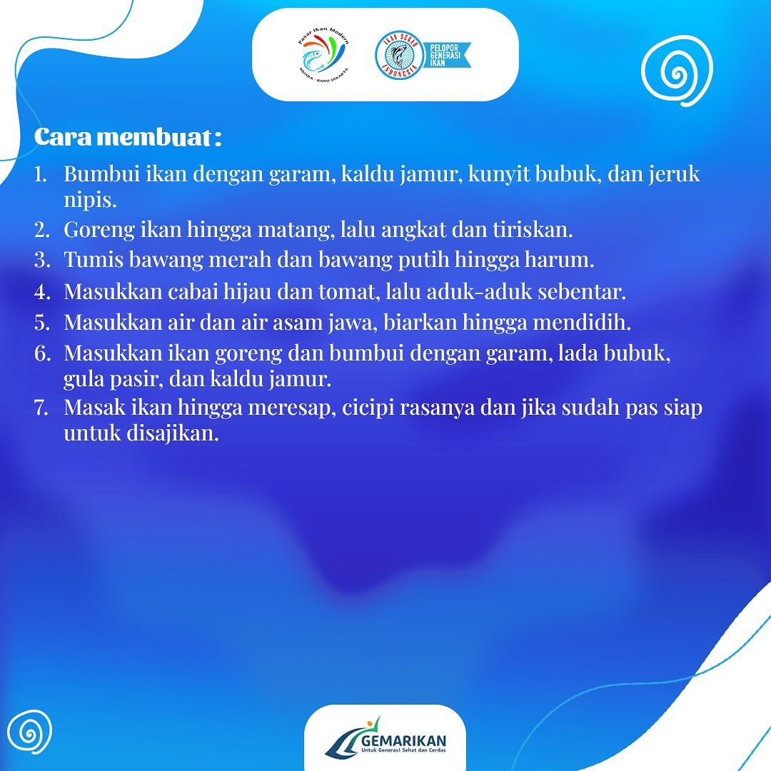 ikansegarindo's tweet photo. Resep ikan nila tumis cabe ijo dan tomat 😋

#ikan #ikansegar #ikansegarindonesia #peloporgenerasiikan #indonesia https://t.co/q4fPvgxjnL