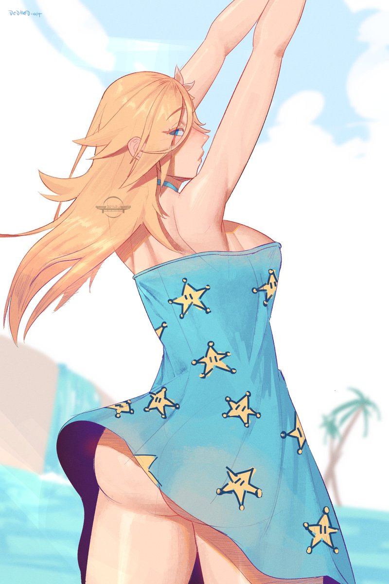 Mind was empty, so I sketched a Rosalina