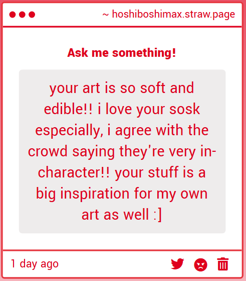 THANK YOUUU SOBBING I HOPE You enjoy drawing them as much as i do 