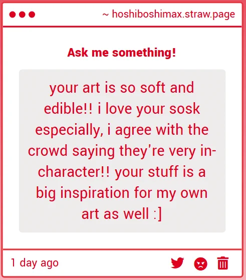 THANK YOUUU SOBBING I HOPE You enjoy drawing them as much as i do 