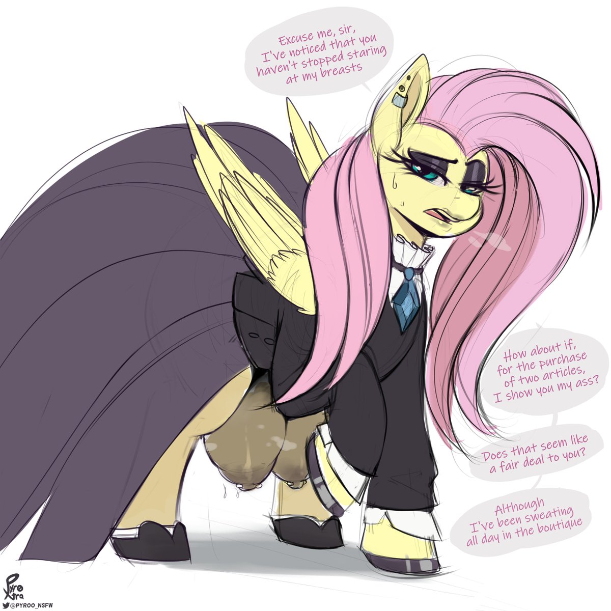 Fluttergoth milkers for practice 🦋 
I have felt better since the last time I posted 
Thank you for all your comments❤️

Btw , there is a Ko-fi☕️ link in my profile description if you ever want to support me by throwing me a little coin 
any kind of tips are deeply appreciated ❤️