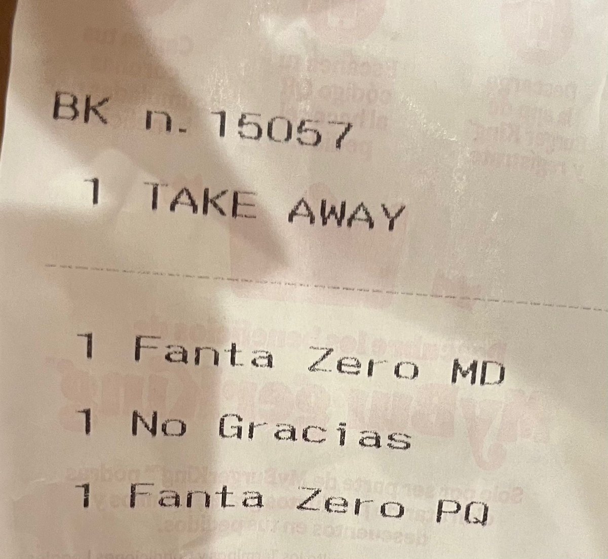 "No Gracias"