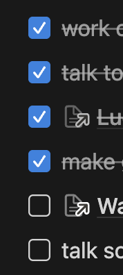 jesenator's tweet photo. @NotionHQ's todo list checkboxes are rounded!!! https://t.co/7jm5j7zrXt