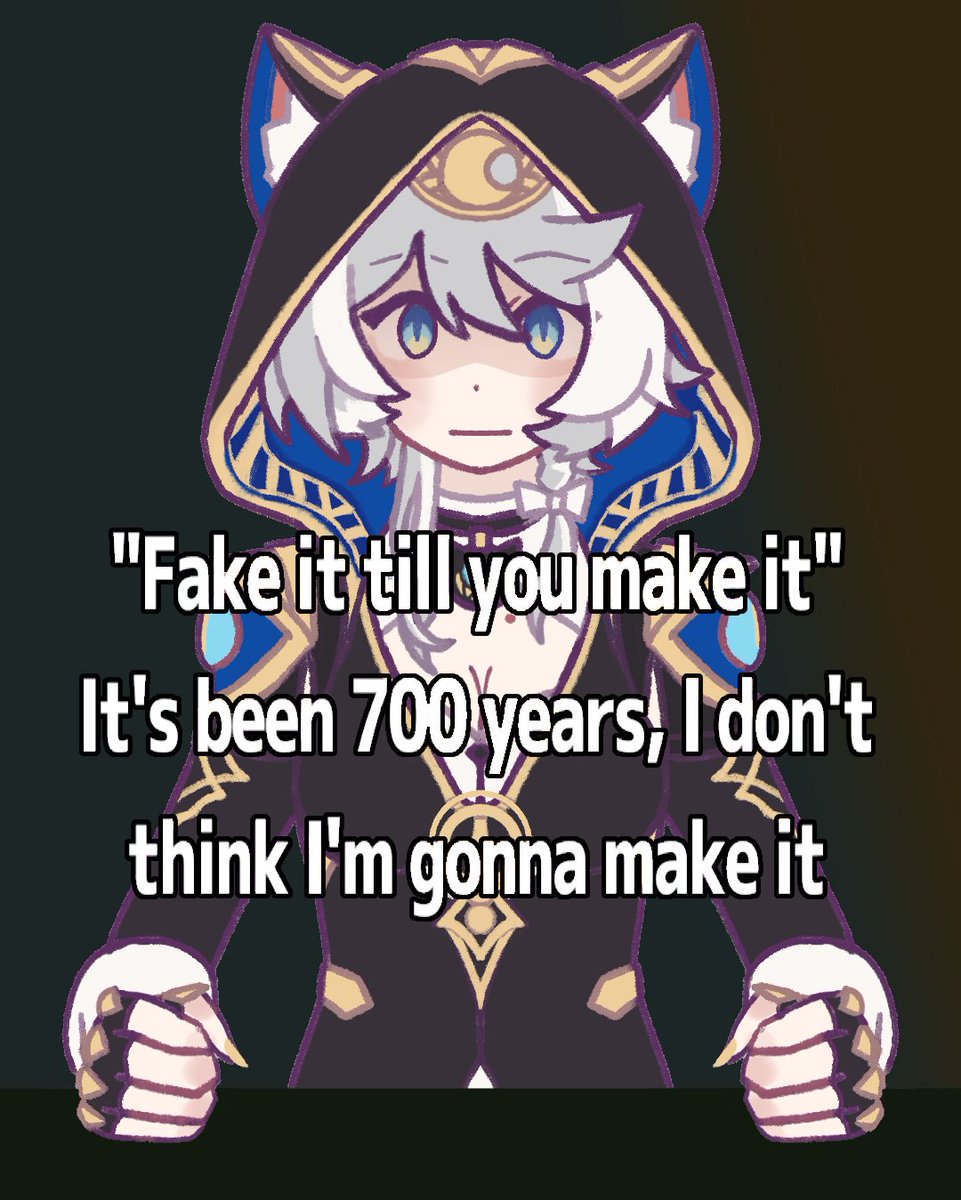 should we tell her? 😿
#cipher #honkaistarrail