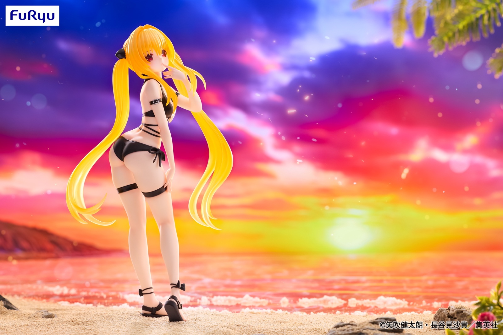 To LOVEる　とらぶる　ダークネス プレミアムカラーアート「太陽と水着！」 To loveる -とらぶる- ダークネス プレミアムカラーアート「太陽