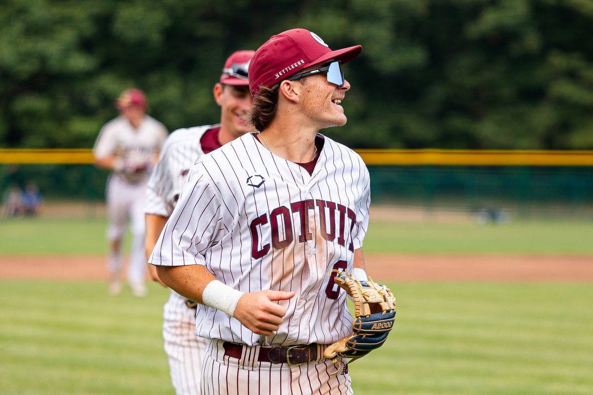 Cotuit Kettleers (@cotuitkettleers) on Twitter photo Luke Matthews could have left Cotuit when he hurt his wrist a week and a half ago.
Instead, the <a href="/KentStBaseball/">Kent State Baseball</a> infielder stayed, and the Kettleers are heading to the Divisional Finals.
Read about Matthews' dominance in Round 1 below.
capecodleague.com/cotuit/news/in… Luke Matthews could have left Cotuit when he hurt his wrist a week and a half ago.
Instead, the <a href="/KentStBaseball/">Kent State Baseball</a> infielder stayed, and the Kettleers are heading to the Divisional Finals.
Read about Matthews' dominance in Round 1 below.
capecodleague.com/cotuit/news/in…