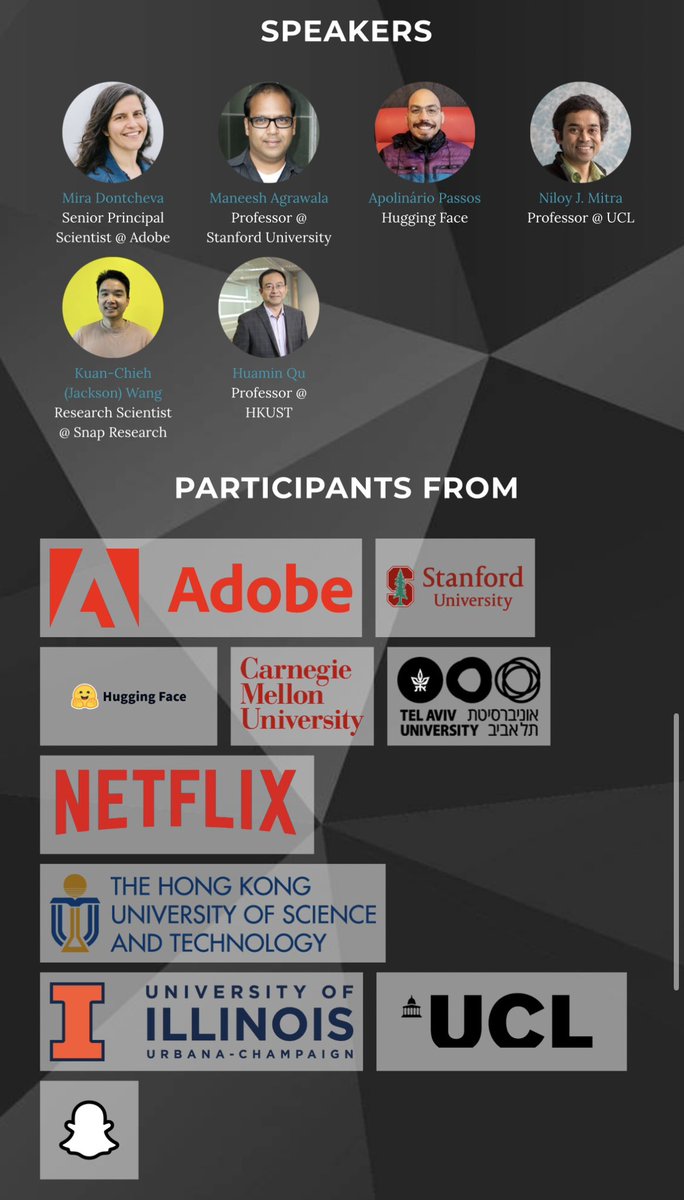 raoanyi's tweet image. You cannot miss this AIGC technical workshop in #SIGGRAPH2025 

Thursday, August 14, 2025
9:00am - 12:15pm PDT, Vancouver, Canada (Room 11, East Building at Siggraph)

Come to discuss with experienced professors and researchers on how to create eye-catching content and touching…