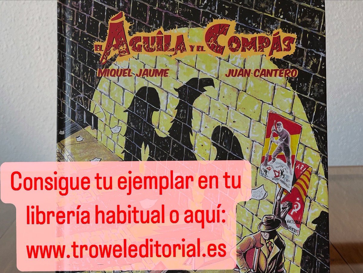 La muerte de Hiram, en El Águila y el Compás, nos tocó el alma.

📘 Una novela gráfica sobre masones durante la Guerra Civil y la dictadura.

👉 troweleditorial.es

🔁 ¿Nos ayudas a difundir?

#Masonería #Hiram #GuerraCivilEspañola #NovelaGráfica