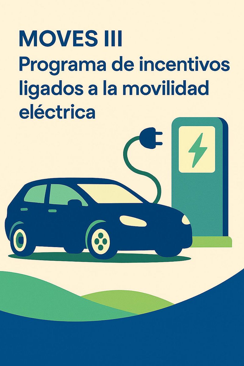 🚗⚡️ Abierta #MOVESIII Canarias 2025.
💶 Hasta 9 000 € por coche eléctrico y 80 % para carga.
👥 Particulares, autónomos, empresas, entidades locales.
📆 Hasta el 31 dic 2025 o fin de fondos.
Solicítalo👉 bit.ly/4msMRgr
#MovilidadSostenible #VehículoEléctrico #RecargaVE
