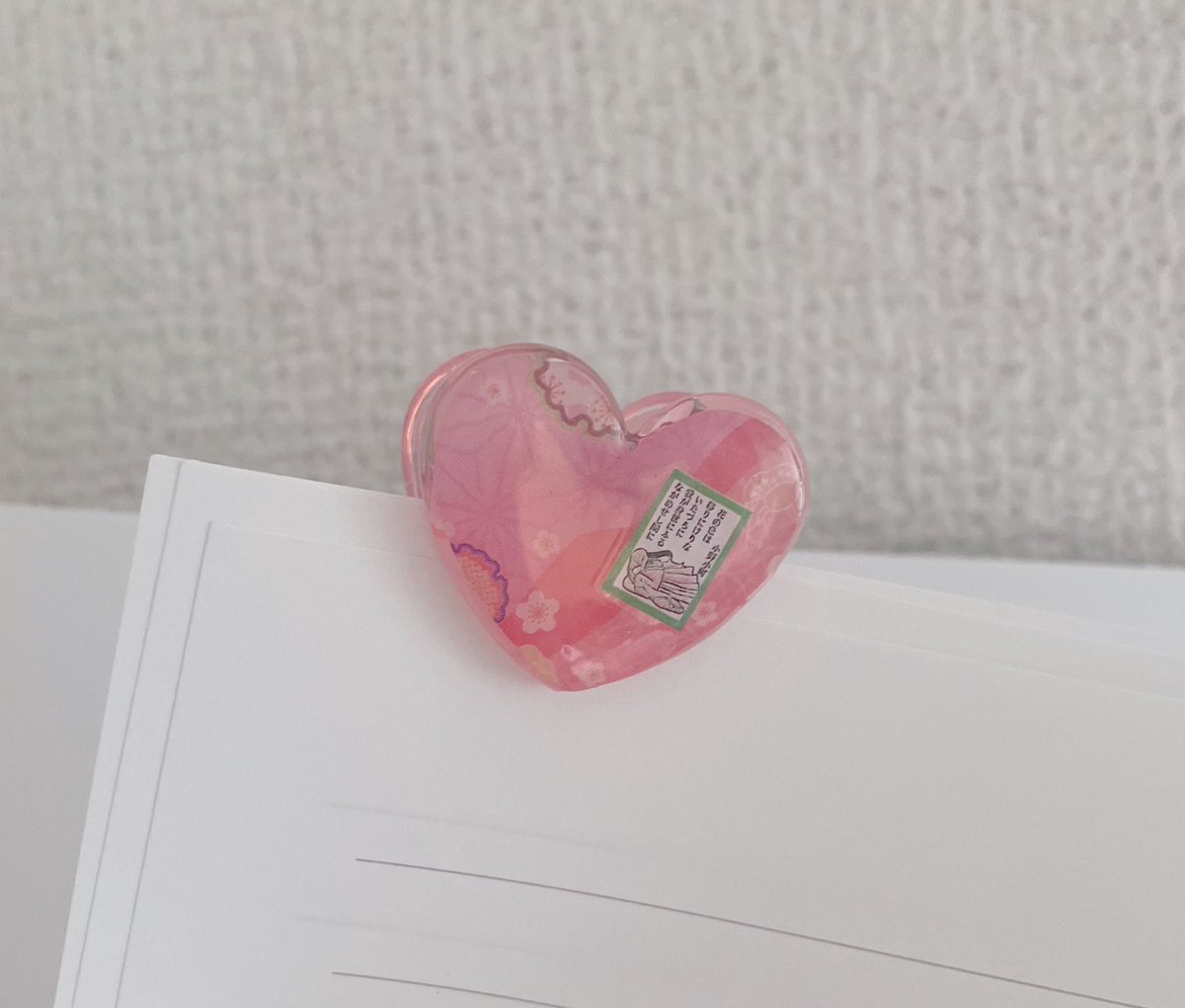 メモクリップ🗒️
和柄にするの結構大変やったけど、
小さいから値段設定に困るな〜〜〜🫠