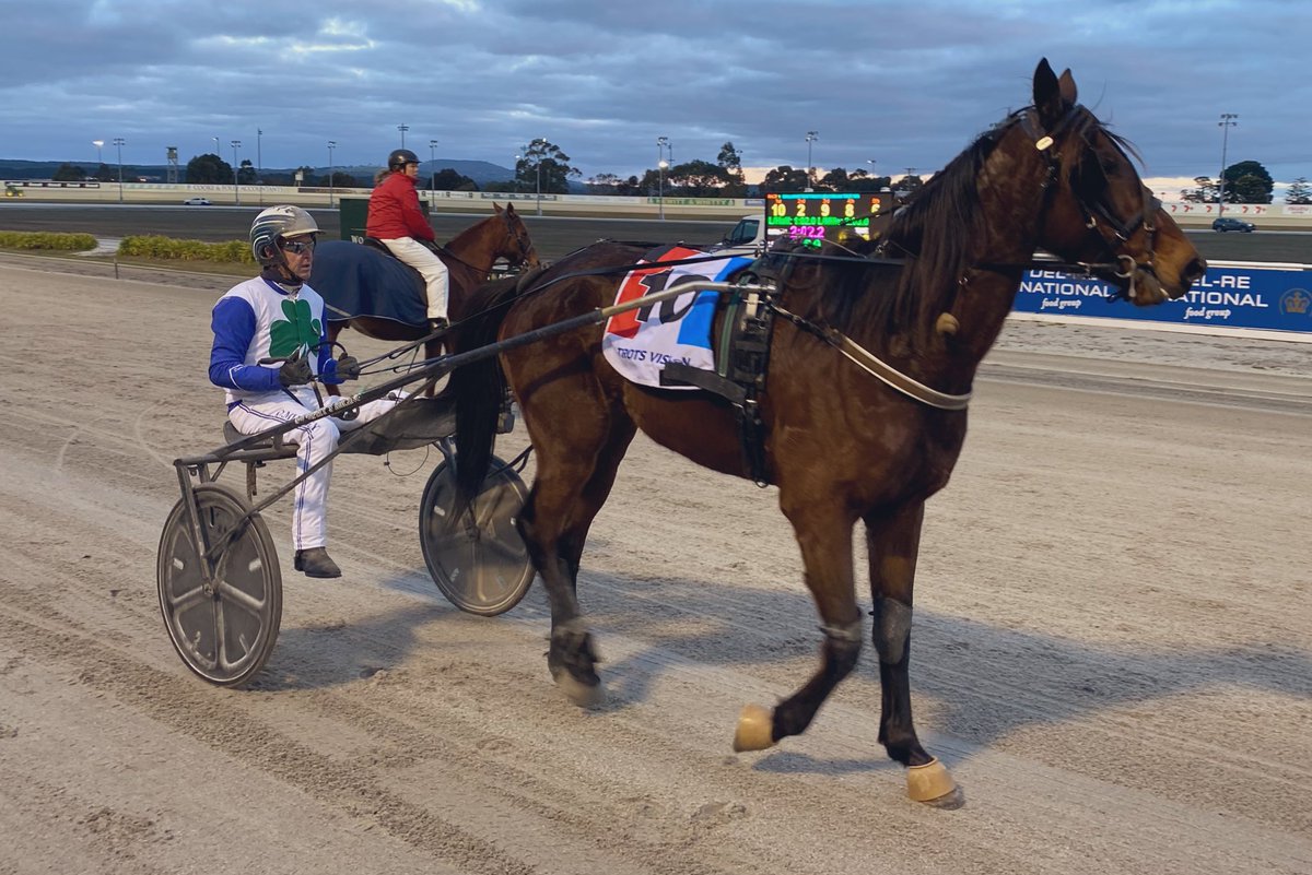 Former pacer BEACH HEAVEN (trained/driven by David Murphy) put her best foot forward and took a late run to snare a trot to open the card <a href="/Bdtc150/">Ballarat & District Trotting Club</a> Congratulations EE Murphy