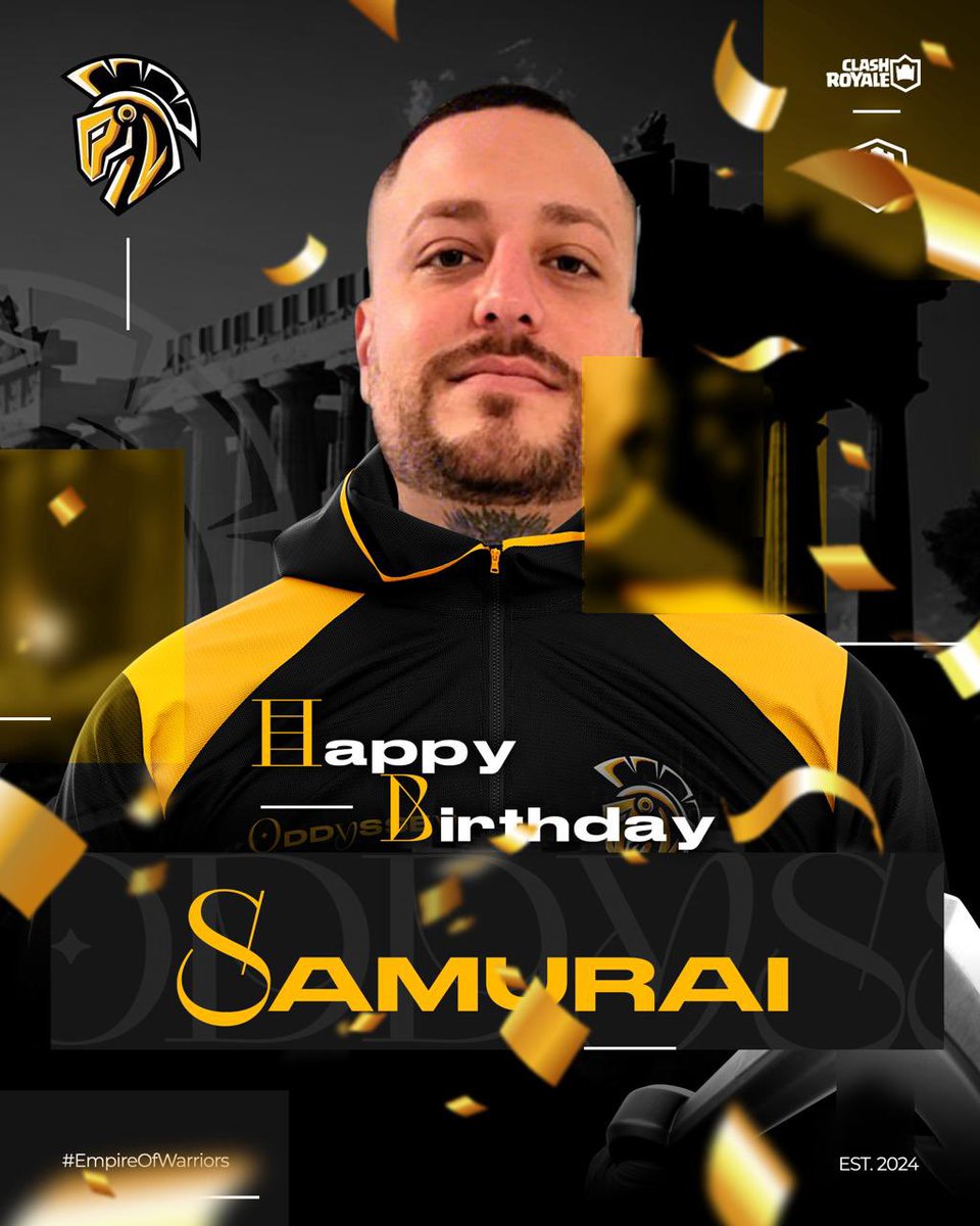 Oddyssey_offcl's tweet image. #Cumpleaños 🎂

Hoy queremos desearle un feliz cumpleaños a un buen amigo y miembro de la familia. Desde hace mucho tiempo es una parte muy apreciada de nuestra familia y le deseamos muchas bendiciones, salud y todo el éxito del mundo.

!Felicidades! 🥳 @TG_SAMURAI

#TheEmpire 🏛️