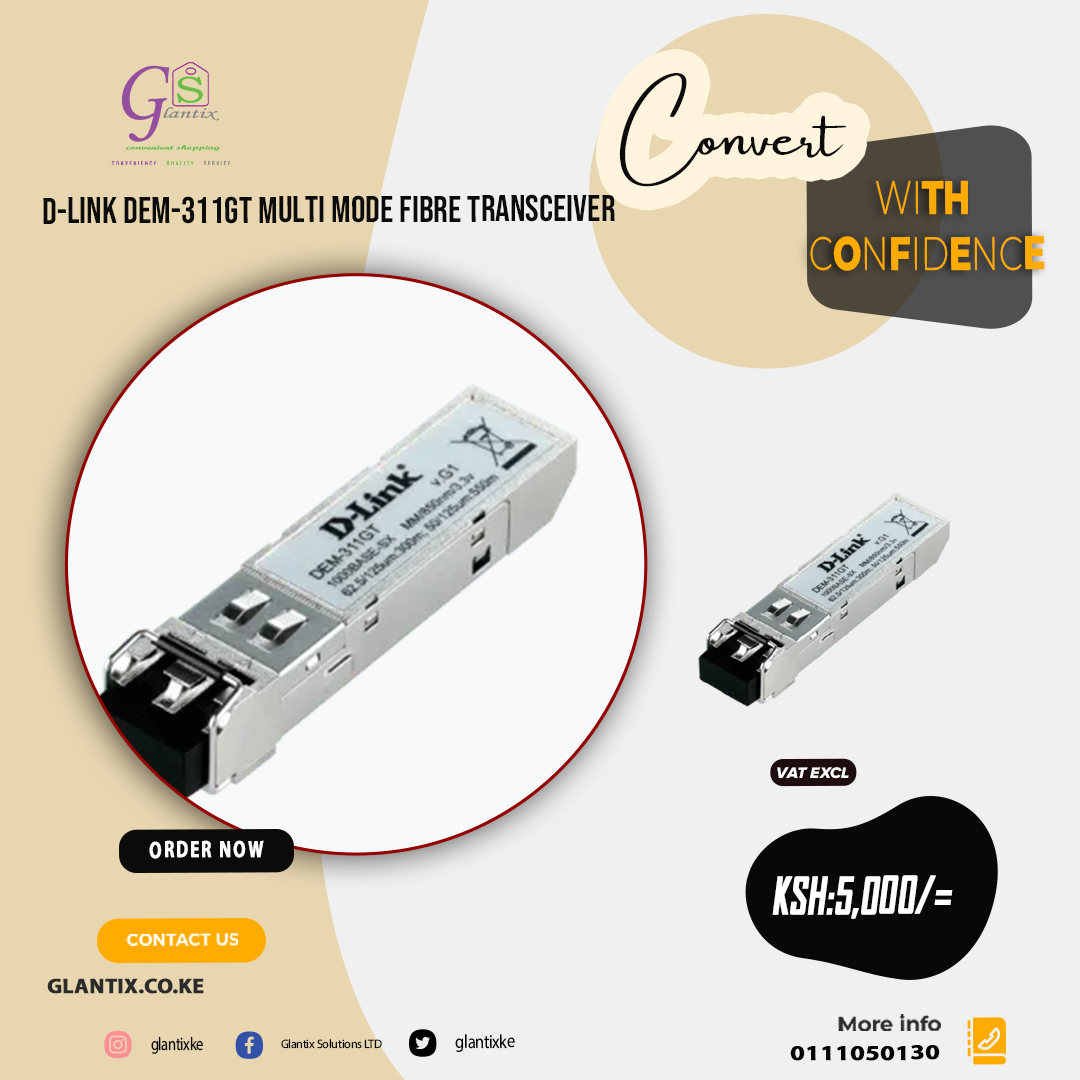 glantixke's tweet image. 🌐✨ Fiber-Ready, Future-Steady

#FiberFast #NetworkBackbone #DLinkSolutions #MediaConverterMagic #NetLinkSpeed #GigabitFlow #BeyondCopper #SCToFX #EnterpriseEssentials

Shop now: glantix.co.ke/product-catego…