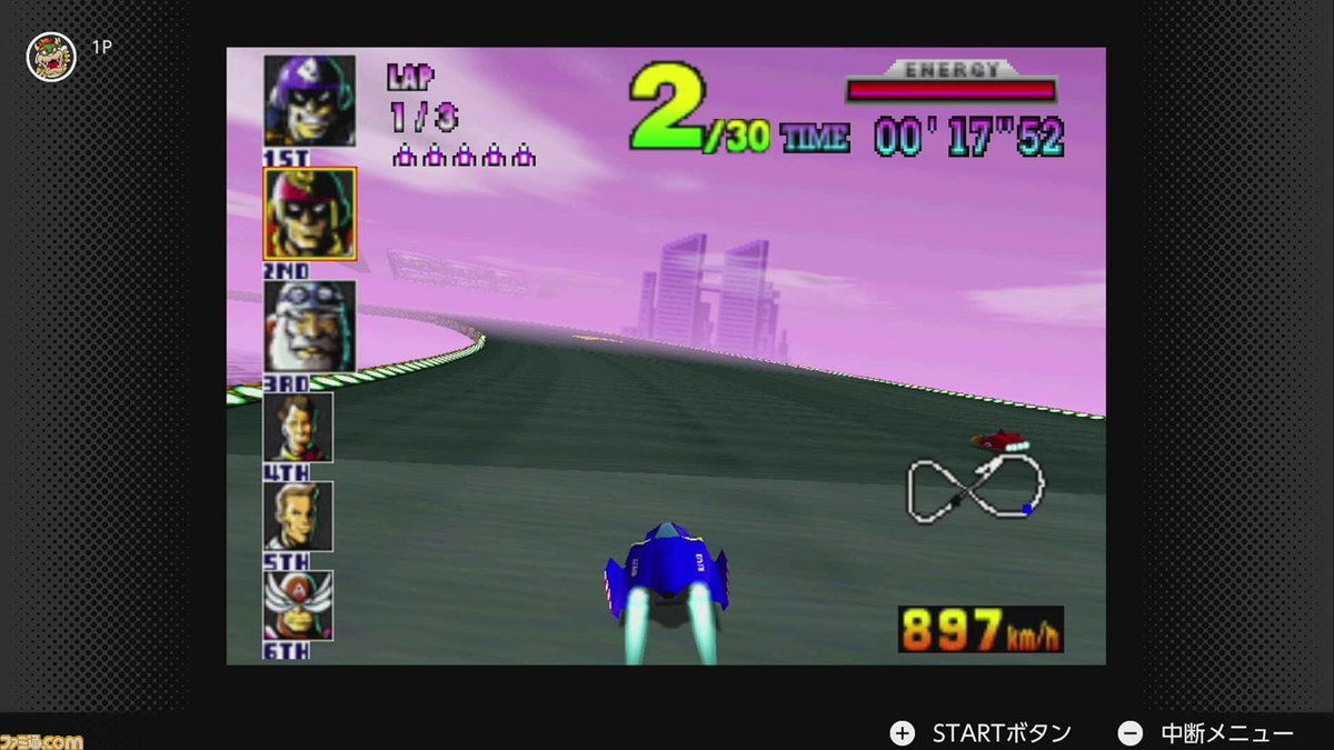 Na6UY5LCUz24942's tweet image. #新ひらっちのゲームクイズ

第84回目の答えはー
#FZEROX
でした！