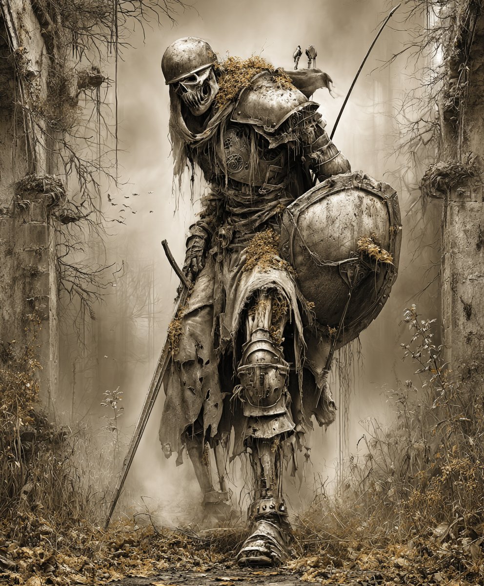 Today's Daily Theme is: draugr on #midjourney 
#CzechAIArtists #AI #Midjourney #Aiartcommunity #AIart
Cursed Warrior of the North