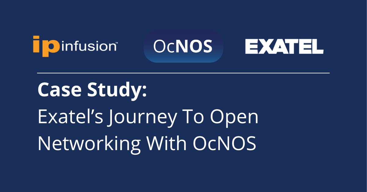EXATEL, Poland’s second-largest optical fiber operator, recently modernized its IP backbone by adopting IP Infusion’s OcNOS. This strategic upgrade provided a significant reduction in the operator's total cost of ownership (TCO): media.ipinfusion.com/case-studies/I…