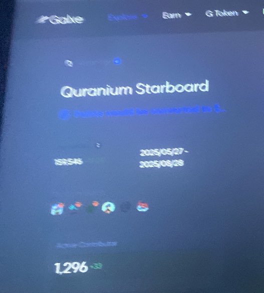 Josh_xo000's tweet image. Remember @quranium_org on @Galxe starboard ends this month 

Less than 2000 contributions 
With $100,000 in QRN token for contributors 

Period :- May 27 to august 28

Lock in guys 

#aurafarming #quantumAi #QuantumWallet #quranium #เสน่หาวาโยคิว6 #BBNajia #เสน่หาวาโยคิว6…