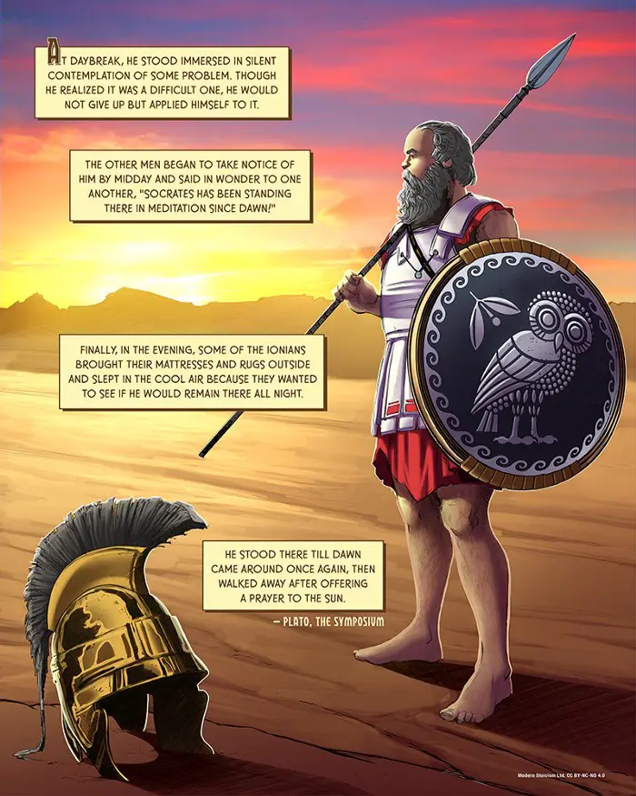 Socrates the Soldier-Philosopher 🧵

Most know Socrates as the father of Western philosophy, but few realise he was also a seasoned Athenian hoplite, a heavy infantryman who fought bravely in the Peloponnesian War.

Like all Athenian youths, Socrates was trained in martial arts