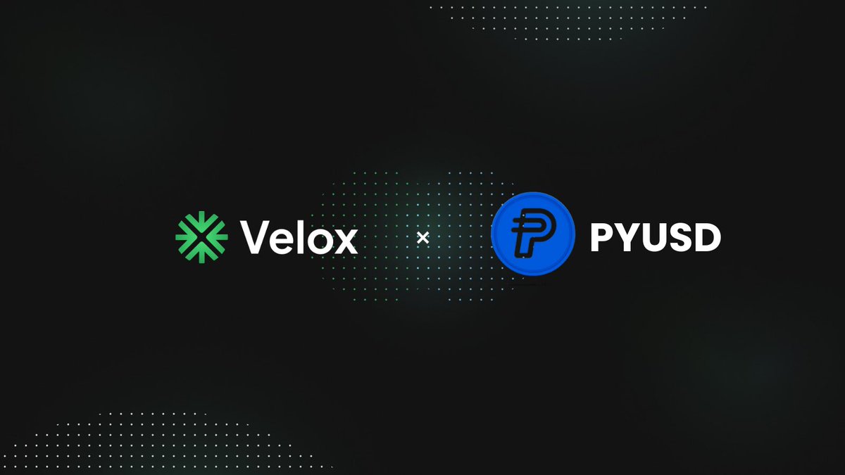 Proudly having <a href="/PayPal/">PayPal</a> PYUSD as part of our currencies in <a href="/velox_wallet/">Velox Wallet</a> 🎉🎉

Send &amp; receive #stablecoin instant, global, and secure only with <a href="/velox_wallet/">Velox Wallet</a>☝🏻 100% FREE IN APP STORE AND PLAY STORE

SAY NO TO SLOW INTERNATIONAL TRANSFER DURATION👊🏻