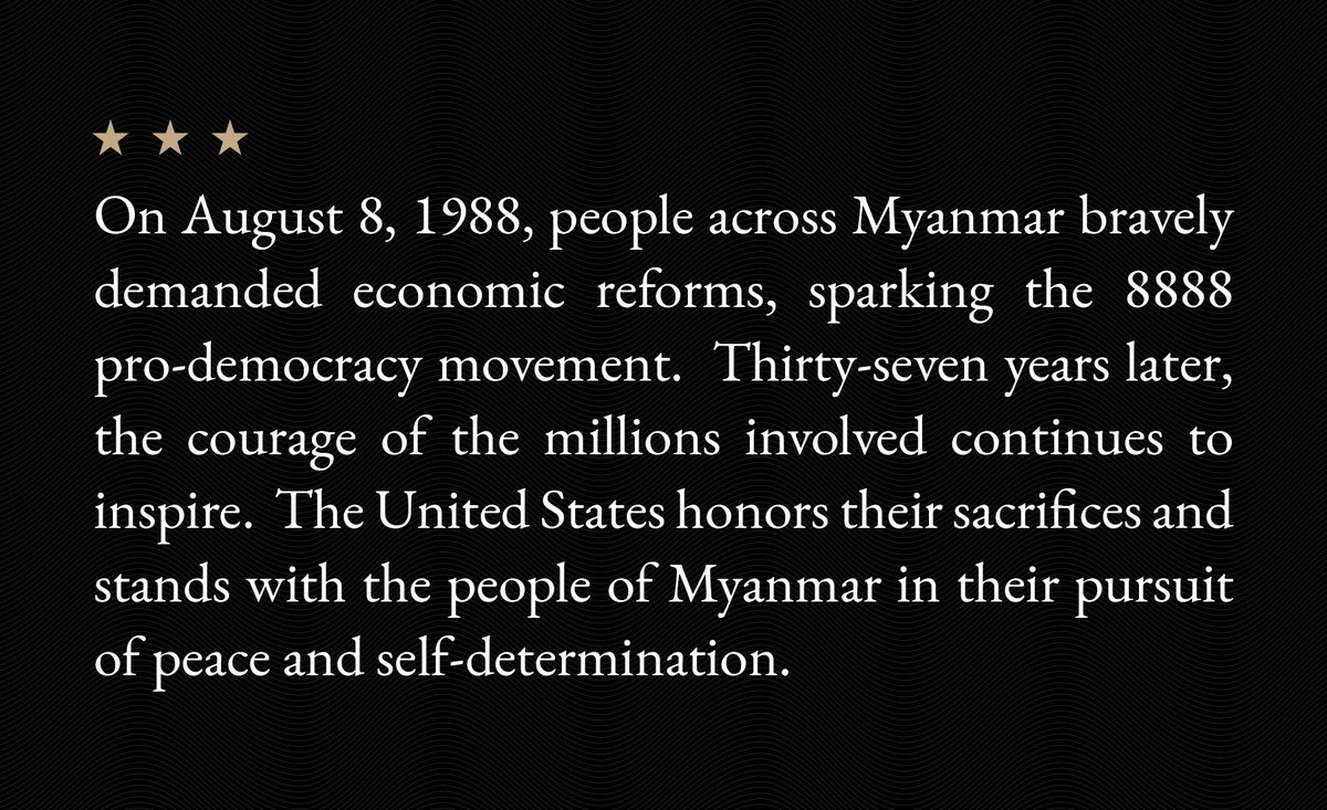 U.S. Embassy Burma tweet media