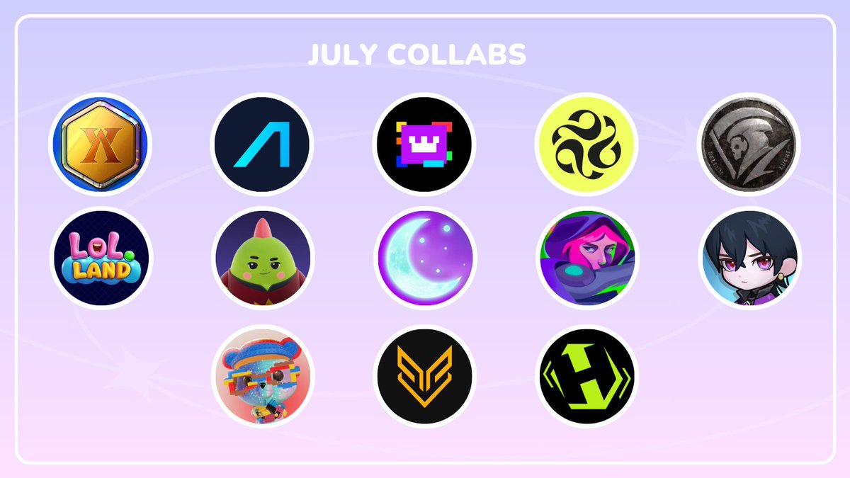 Patchara's Garden 🌱 (@patchas_garden) on Twitter photo July partners done 🔥
Over 13 collabs with <a href="/losercoredao/">LOSERCORE (Patchara’s garden)</a> this month and that proves nothing’s stopping us from cooking.
Huge thanks to our amazing community!
Stay tuned as more streams, game nights, and exclusive Discord perks are on the way 🔻 July partners done 🔥
Over 13 collabs with <a href="/losercoredao/">LOSERCORE (Patchara’s garden)</a> this month and that proves nothing’s stopping us from cooking.
Huge thanks to our amazing community!
Stay tuned as more streams, game nights, and exclusive Discord perks are on the way 🔻