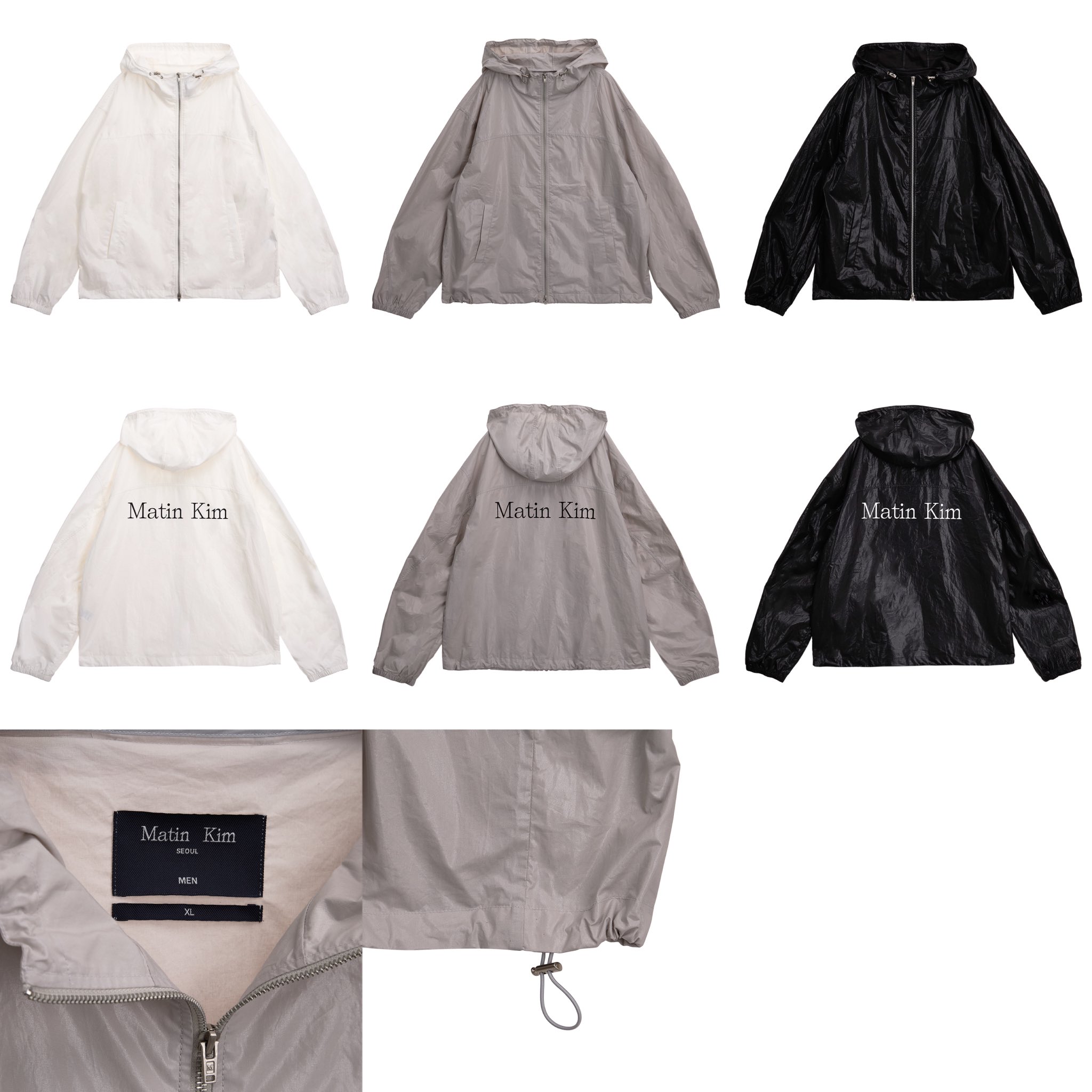 【MATIN KIM】MATIN HIGH NECK HOODY COATING JUMPER FOR MEN MUSINSA | MATIN KIM MATIN HIGH NECK HOODY COATING JUMPER FOR