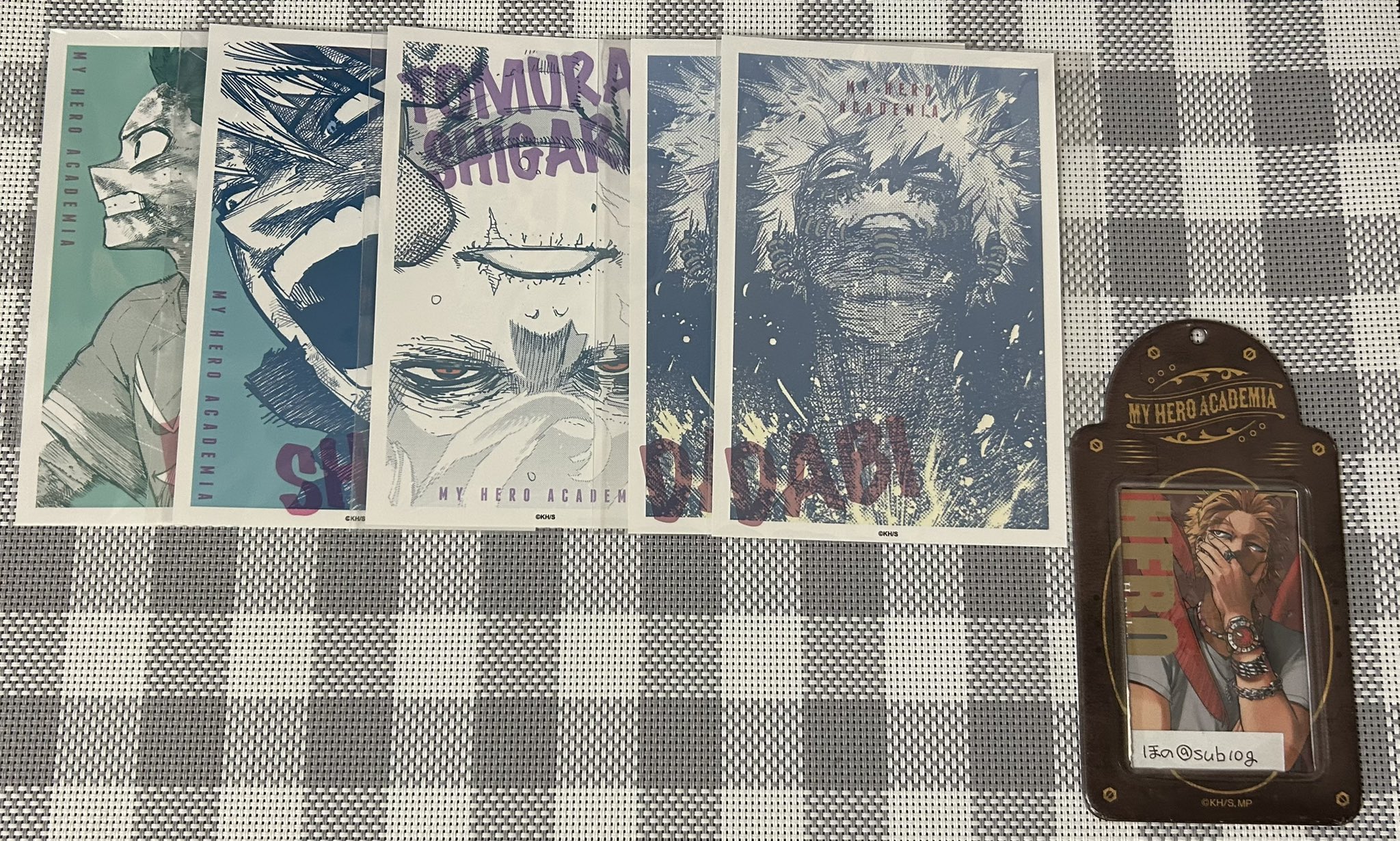 荼毘 原画展　17点セット ヒロアカ 原画展 Xフィギュア 荼毘 - メルカリ