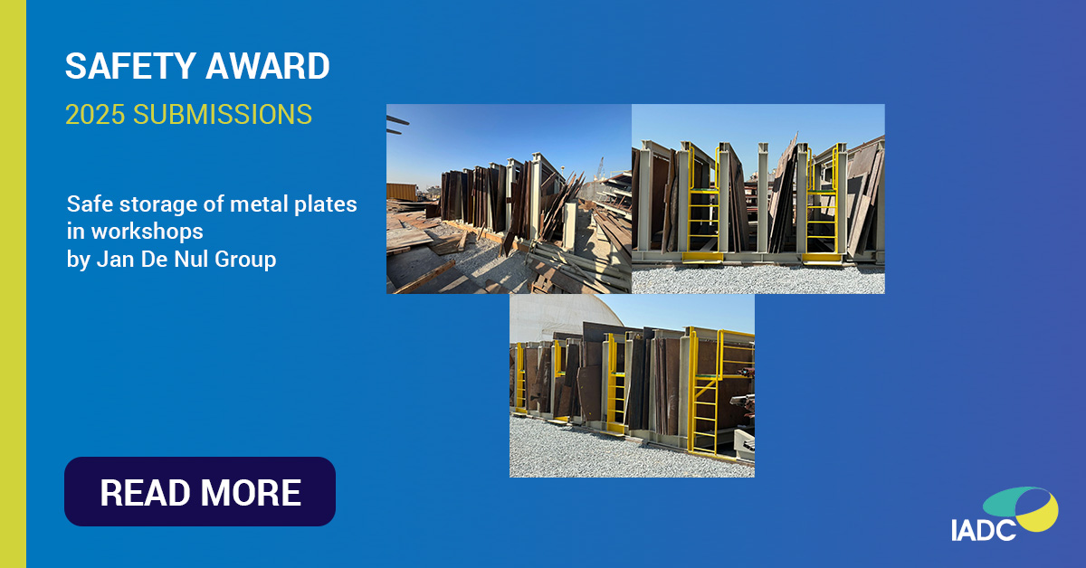 14 submissions are in the running for 𝕀𝔸𝔻ℂ’𝕤 𝕊𝕒𝕗𝕖𝕥𝕪 𝔸𝕨𝕒𝕣𝕕 𝟚𝟘𝟚5! One of these submissions is Safe storage of metal plates in workshop by <a href="/jandenulgroup/">Jan De Nul Group</a> 
Read more 👇
iadc-dredging.com/news/iadc-reve…