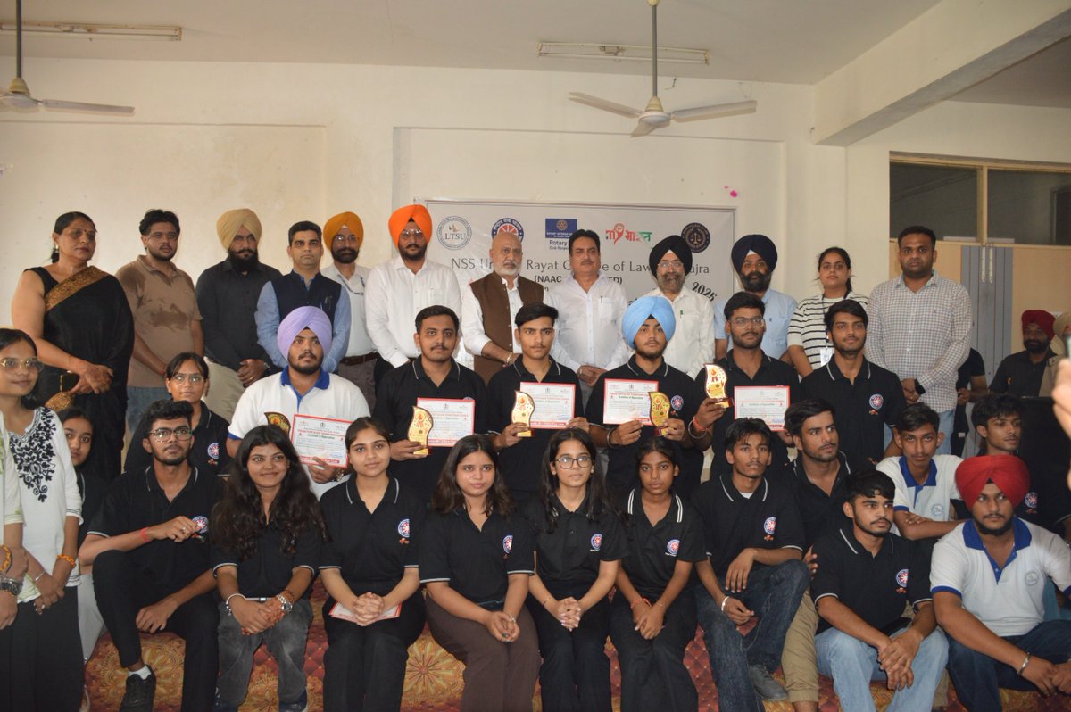 USET144533's tweet image. 🩸 Blood Donation Camp by NSS Unit, LTSU
📍 Rayat College of Education | 🗓 6 Aug 2025
In collaboration with Civil Hospital, Rupnagar.

Honored to welcome Shri Baltej Singh Pannu as Guest of Honor. 🙌
#DonateBlood #LTSU #NSS #BloodCamp #SaveLives #YouthForChange