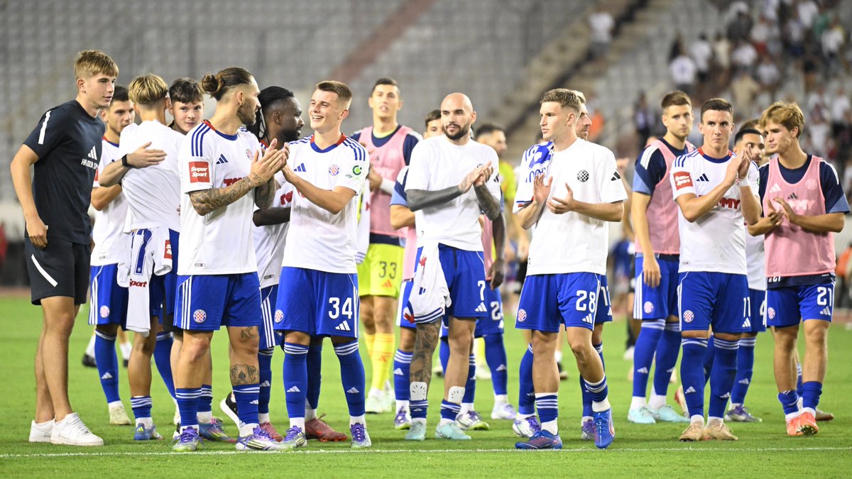 HNS (@hns_cff) on Twitter photo Nogometaši <a href="/hajduk/">HNK Hajduk Split</a> danas dočekuju albanski Dinamo City u prvoj utakmici trećeg pretkola <a href="/Conf_League/">UEFA Conference League</a> - sretno! 🇭🇷🔥
🕘 21:00
📺 <a href="/HajdukDigitalTV/">Hajduk Digital TV</a>
📸 Cropix
#UECL #Obitelj #SuperSportHNL Nogometaši <a href="/hajduk/">HNK Hajduk Split</a> danas dočekuju albanski Dinamo City u prvoj utakmici trećeg pretkola <a href="/Conf_League/">UEFA Conference League</a> - sretno! 🇭🇷🔥
🕘 21:00
📺 <a href="/HajdukDigitalTV/">Hajduk Digital TV</a>
📸 Cropix
#UECL #Obitelj #SuperSportHNL