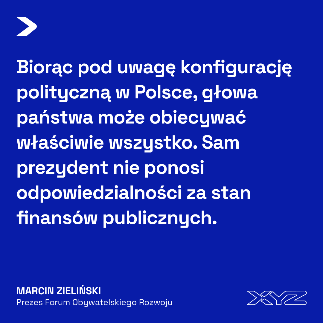 🗣️ "Jedynym sposobem, by zmniejszyć deficyt, jest cięcie wydatków lub zwiększenie obciążeń podatkowych" - mówi prezes <a href="/FundacjaFOR/">Forum Obywatelskiego Rozwoju</a>.

Ekonomiści są zgodni, że "Plan 21" należy traktować raczej jako element gry niż program gospodarczy. Sprawdź: tinyurl.com/jecv3wr9 👈