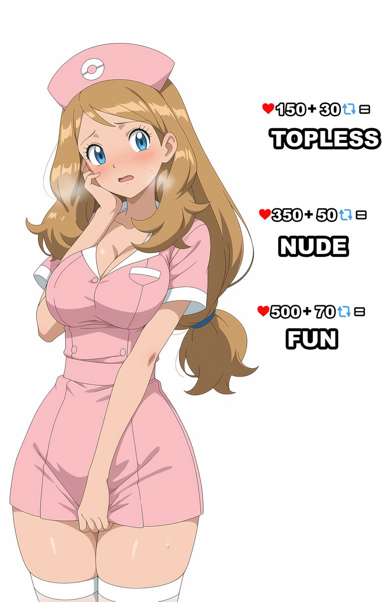 Serena Nurse uniform セレナ ポケモン