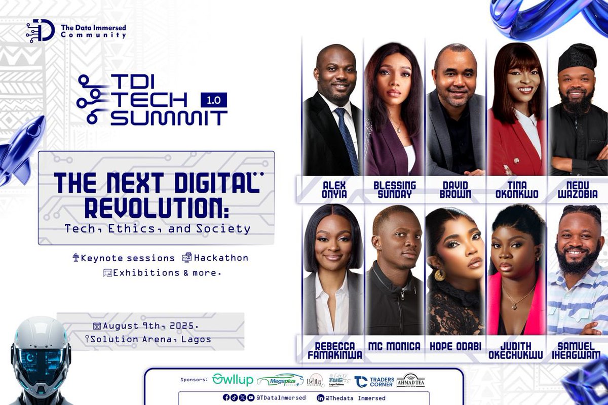 Good Morning!

Big minds. Bold ideas.
TDI Tech Summit 1.0 is almost here!!!

don’t miss the revolution.