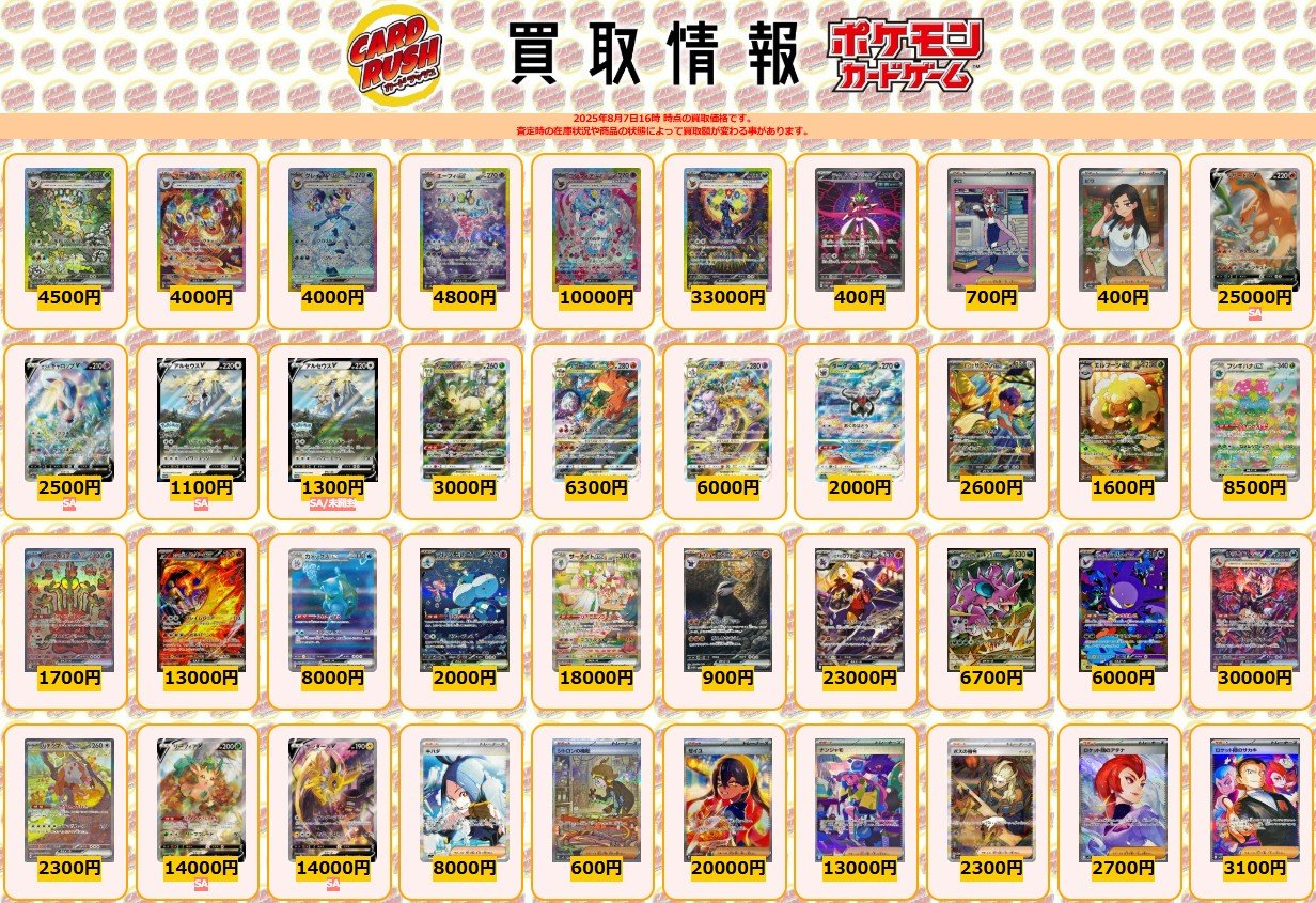 ポケモンカード　ポケモン図鑑 No.387〜No.494 コンプリート　第4世代 カードラッシュポケモンカード on X: 
