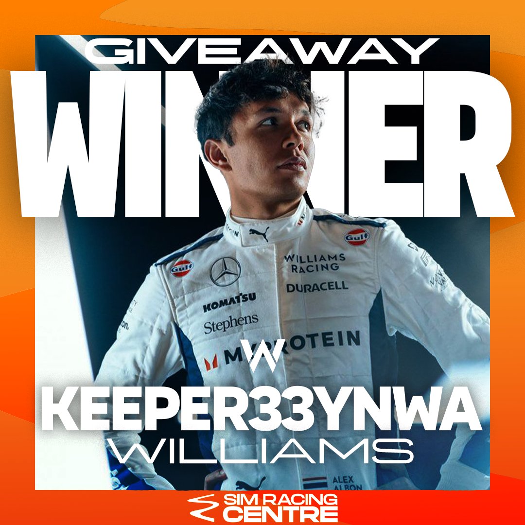 Congrats <a href="/Bowerman9Daniel/">Daniel Bowerman</a>  on winning the 1st Giveaway from <a href="/CentreSimracing/">Simracing Centre (SRC)</a>  appreciate the support and enjoy your reward 😊