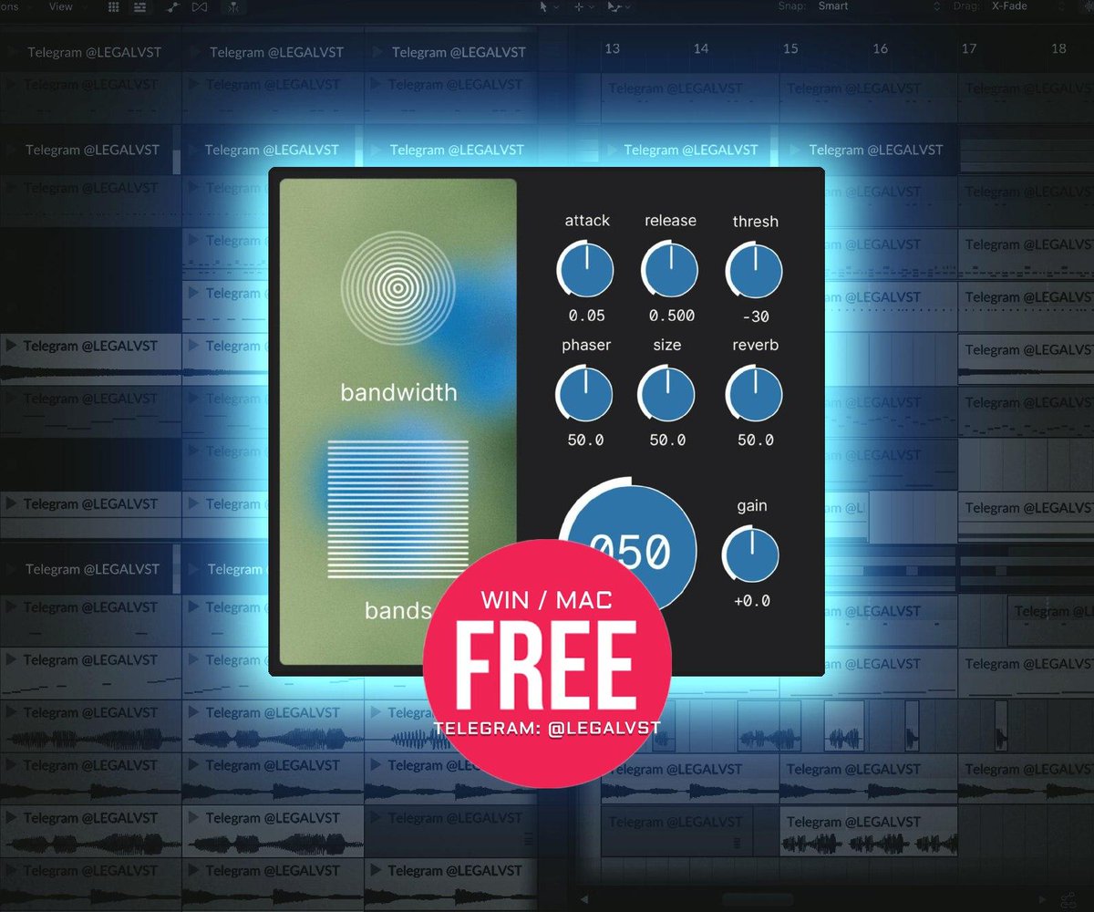 LEGAL_VST's tweet image. Liquidize by Bespoke Samples – FREE vocoder/phaser/reverb 🎛️

Evolving, fluid textures for pads, vocals &amp;amp; more  
macOS &amp;amp; Windows (VST3, AU)
🔗 bespokesamples.com/l/liqui  

#Vocoder #Reverb #Phaser #freevst #vst #sounddesign #Flstudio #ableton
More tools 👉 linktr.ee/legalvst
