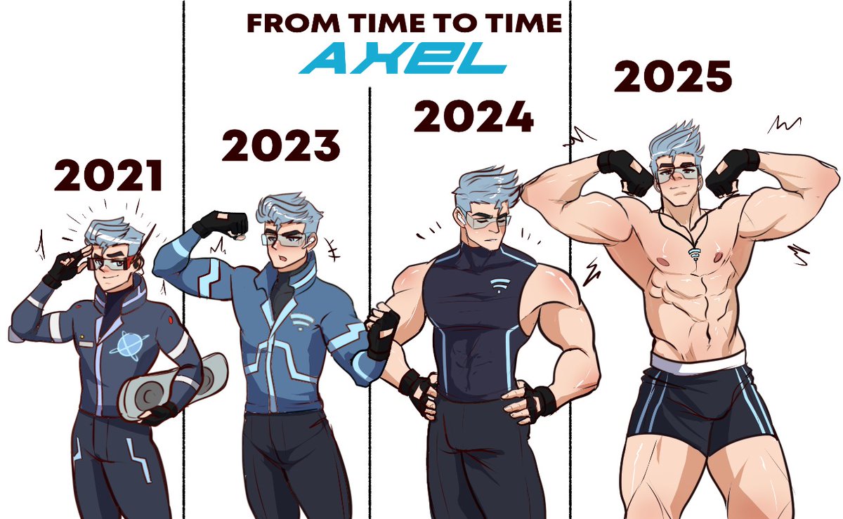 At this time i will open Q&amp;A session about him! ⁉️

5 Years of AXEL