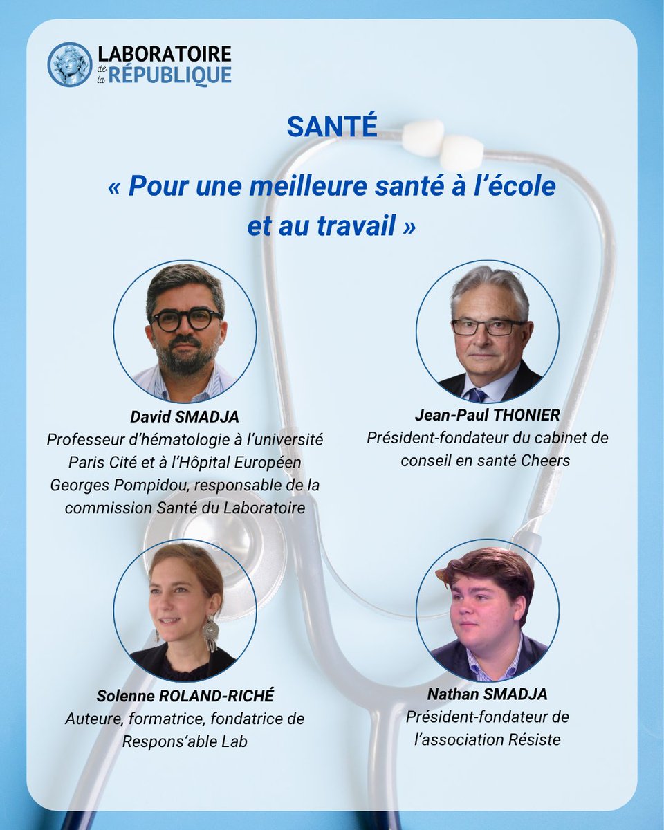 1ère session de tables rondes 
🔹 République démocratique et indivisible
🔹 République sociale
🔹 Éducation
🔹 Santé

🕘 29 août – 9h
📍Mairie d’Autun

🤝 Tous les citoyens sont les bienvenus pour prendre part aux discussions. 

+ d'infos et inscription : lelaboratoiredelarepublique.fr/evenements/age…