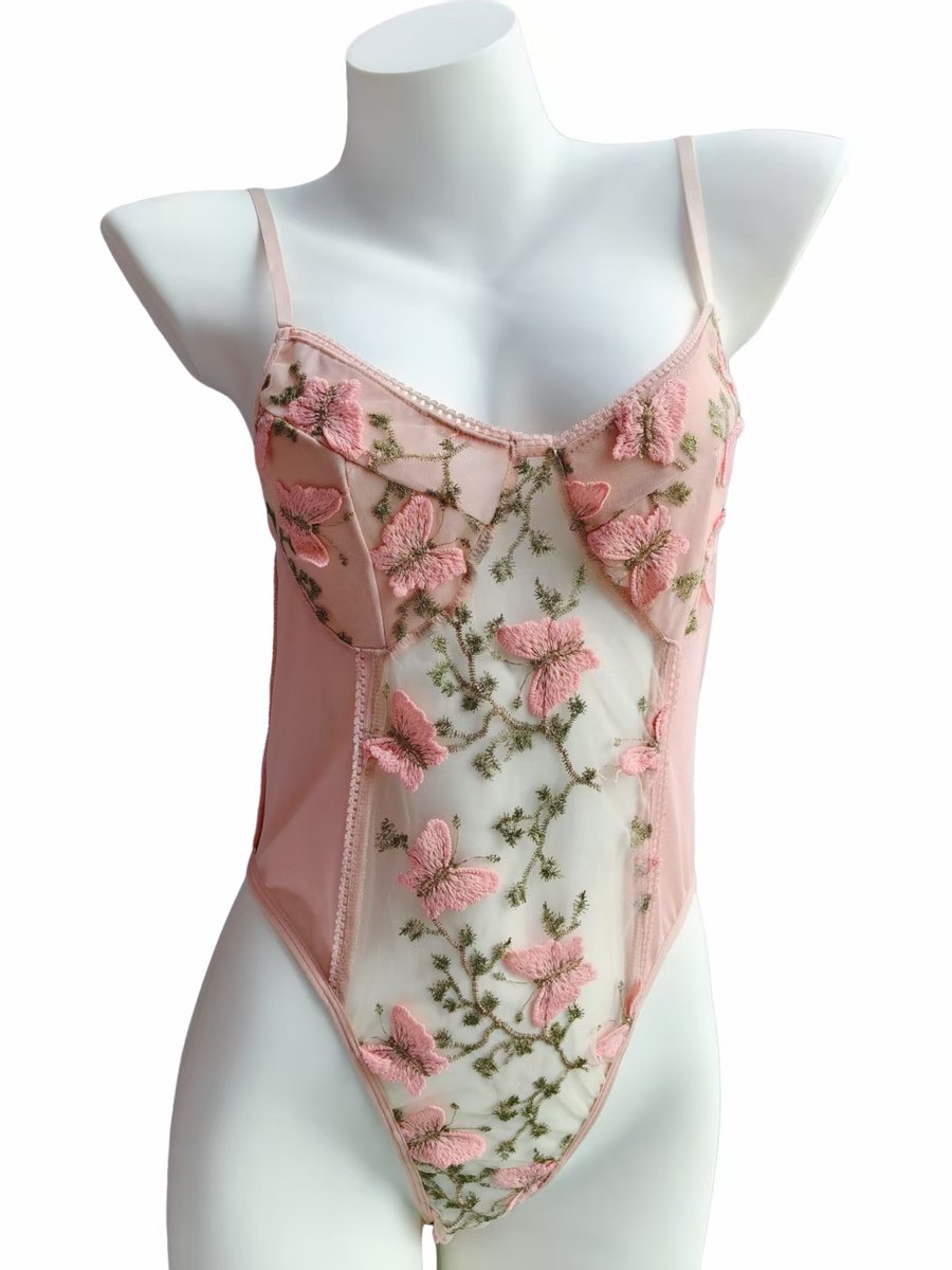 XoAdult_'s tweet photo. 🦋 New butterfly corset lingerie just in!  
Soft mesh, boned fit, and sweet pink 💖  
MOQ 30 pcs | DM for catalog  
#WholesaleLingerie #SexyLingerie #ChinaSupplier https://t.co/Q01EmACFIv