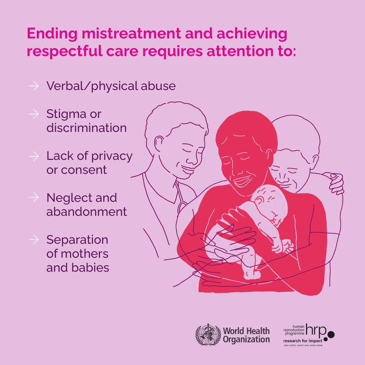 HRP (@hrpresearch) on Twitter photo What drives #respectfulcareโand how do we act on it? Our new compendium outlines concrete strategies to embed dignity, consent & support in maternal + newborn services
๐ Explore the tools: bit.ly/4fsudmD
#MaternalHealth #NewbornCare
<a href="/hediehmm/">Hedieh Mehrtash</a> <a href="/anagportela/">anayda portela</a> What drives #respectfulcareโand how do we act on it? Our new compendium outlines concrete strategies to embed dignity, consent & support in maternal + newborn services
๐ Explore the tools: bit.ly/4fsudmD
#MaternalHealth #NewbornCare
<a href="/hediehmm/">Hedieh Mehrtash</a> <a href="/anagportela/">anayda portela</a>