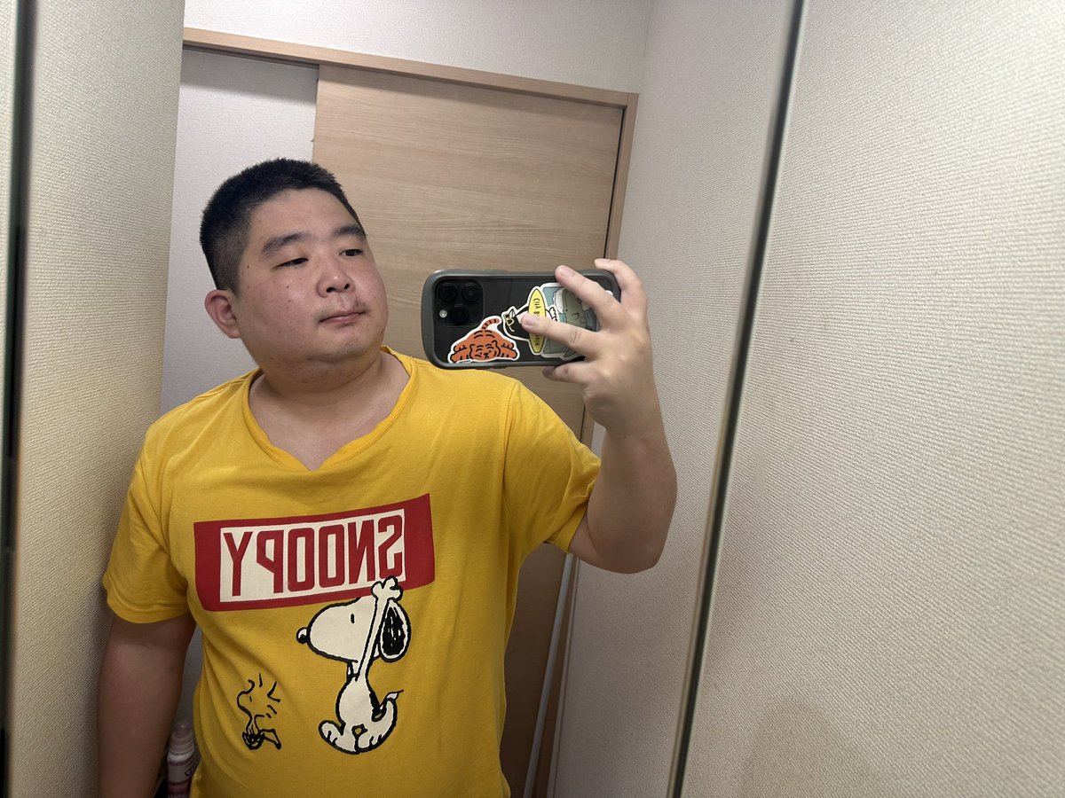 髪切れてさっぱり！！！☺️
（お風呂上がりであつあつ🫠）