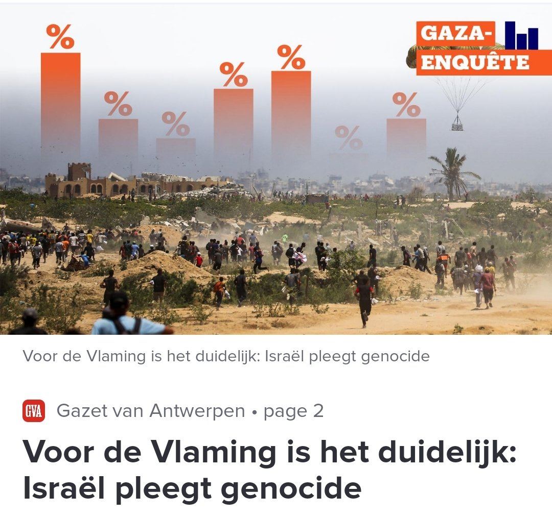 Robin Tonniau (@robintonniau) on Twitter photo Terwijl <a href="/Bart_DeWever/">Bart De Wever</a> roept om z'n moeder. Roepen de Vlamingen massaal om premier De Wever om eindelijk sancties te heffen tegen de staat Israël vanwege #Genocide. Terwijl <a href="/Bart_DeWever/">Bart De Wever</a> roept om z'n moeder. Roepen de Vlamingen massaal om premier De Wever om eindelijk sancties te heffen tegen de staat Israël vanwege #Genocide.