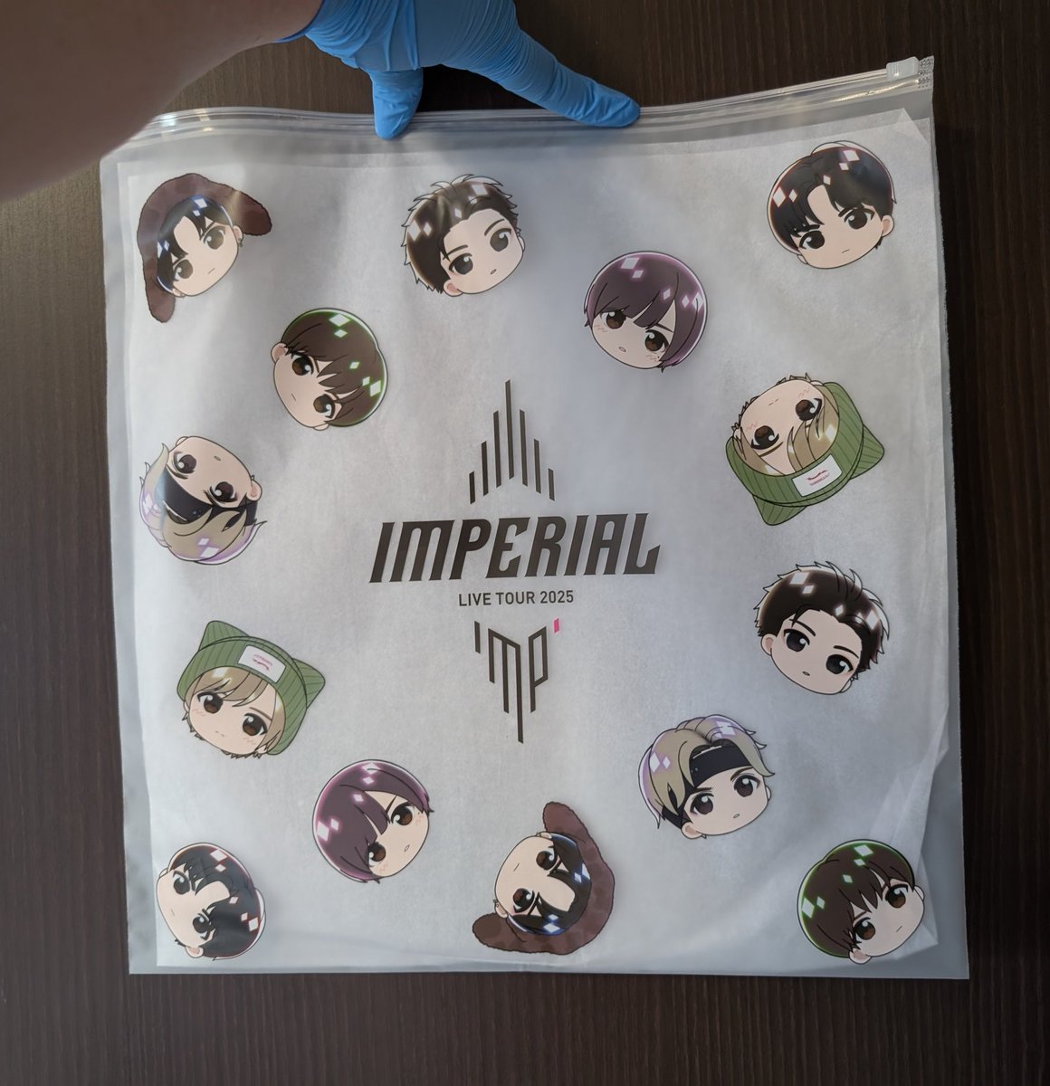 IMPERIALツアー完走記念うちわケース&ペンライト&佐藤新うちわ3枚セット