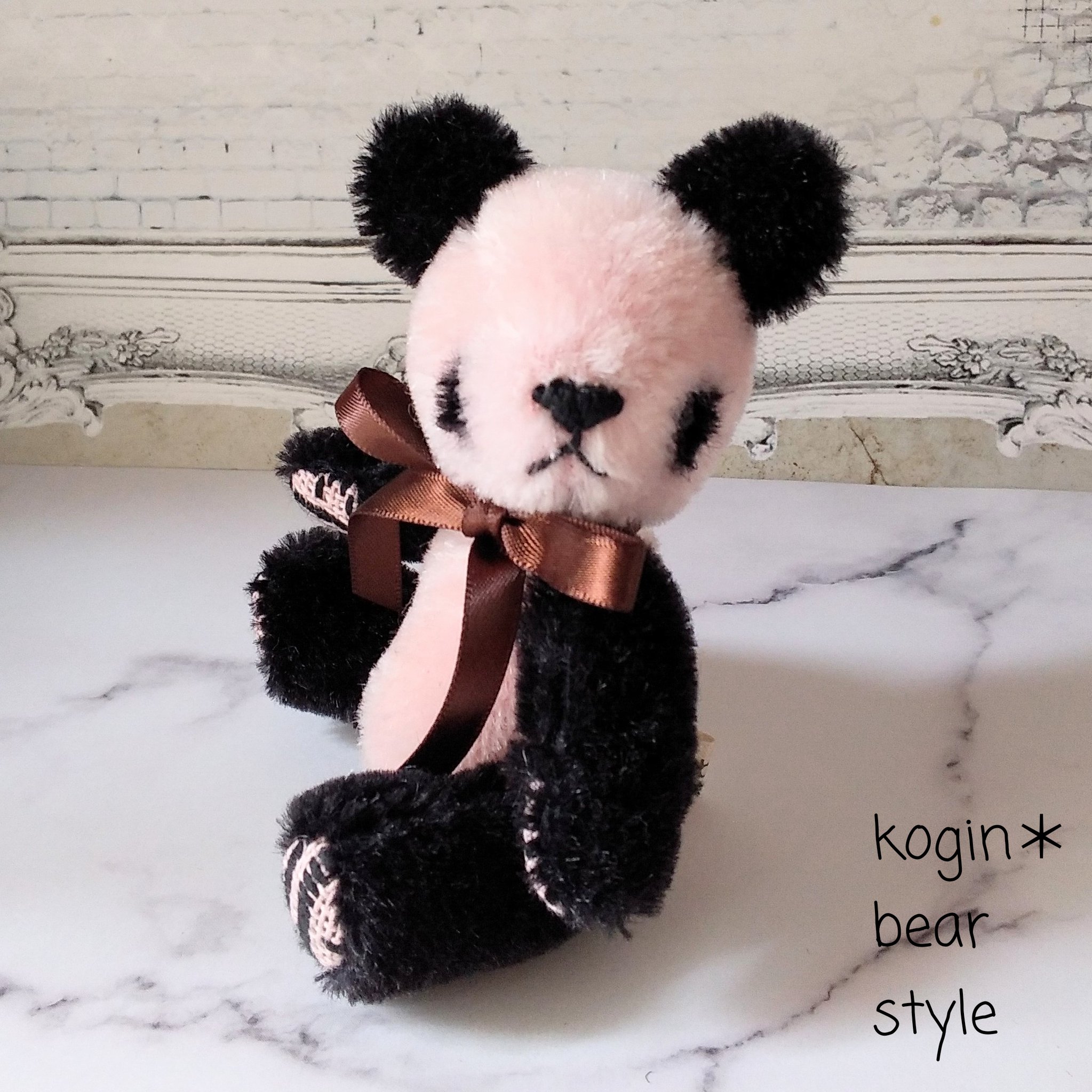 テディベア作家 パンダ 澤田クマ製作所 パンダキット