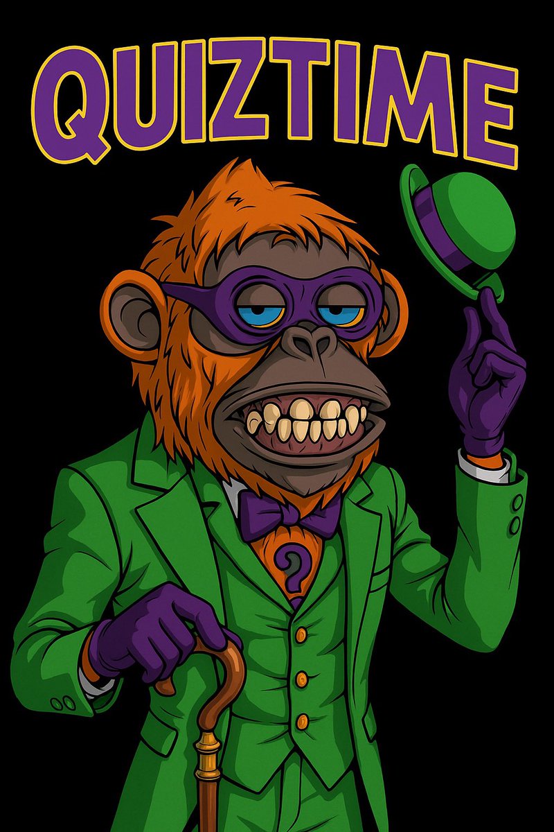Zippo 1% (@zippo1321) on Twitter photo Riddle Me This? What will the Topic of the <a href="/AbsurdArtApes/">Absurd Apes (1%)</a> Quiz Hosted by Your Truly Be? Find Out 5pm Est Thursday!
Discord: discord.gg/yFyErCkAyG
We Absurd Expect Us #AAA #StayAbsurd Riddle Me This? What will the Topic of the <a href="/AbsurdArtApes/">Absurd Apes (1%)</a> Quiz Hosted by Your Truly Be? Find Out 5pm Est Thursday!
Discord: discord.gg/yFyErCkAyG
We Absurd Expect Us #AAA #StayAbsurd