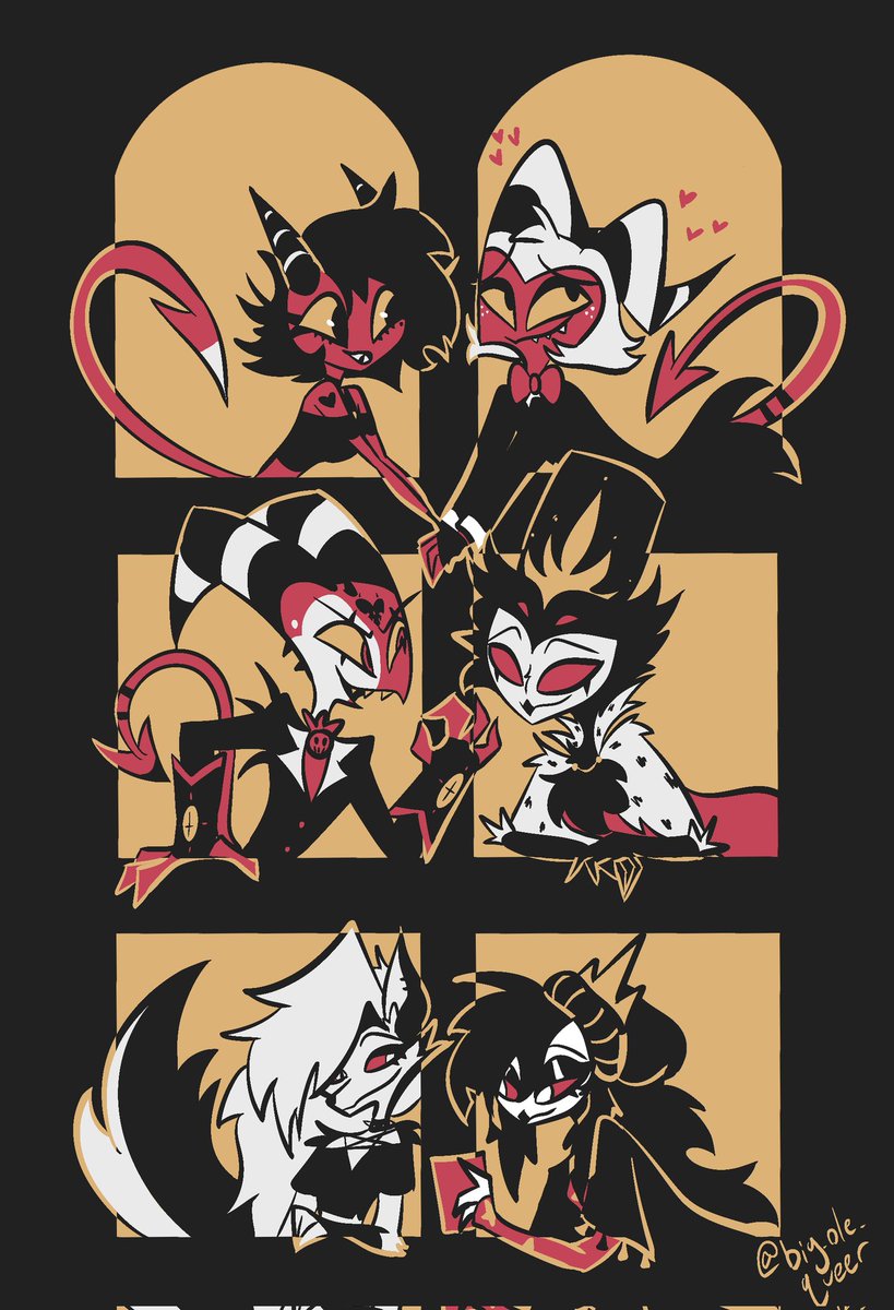 It's much better with Octavia in his place! I had a lot of fun with this one, I usually just draw #Stolitz, sometimes Via, so drawing M&amp;M as well as Loona, who I struggle with, was a lot of fun!