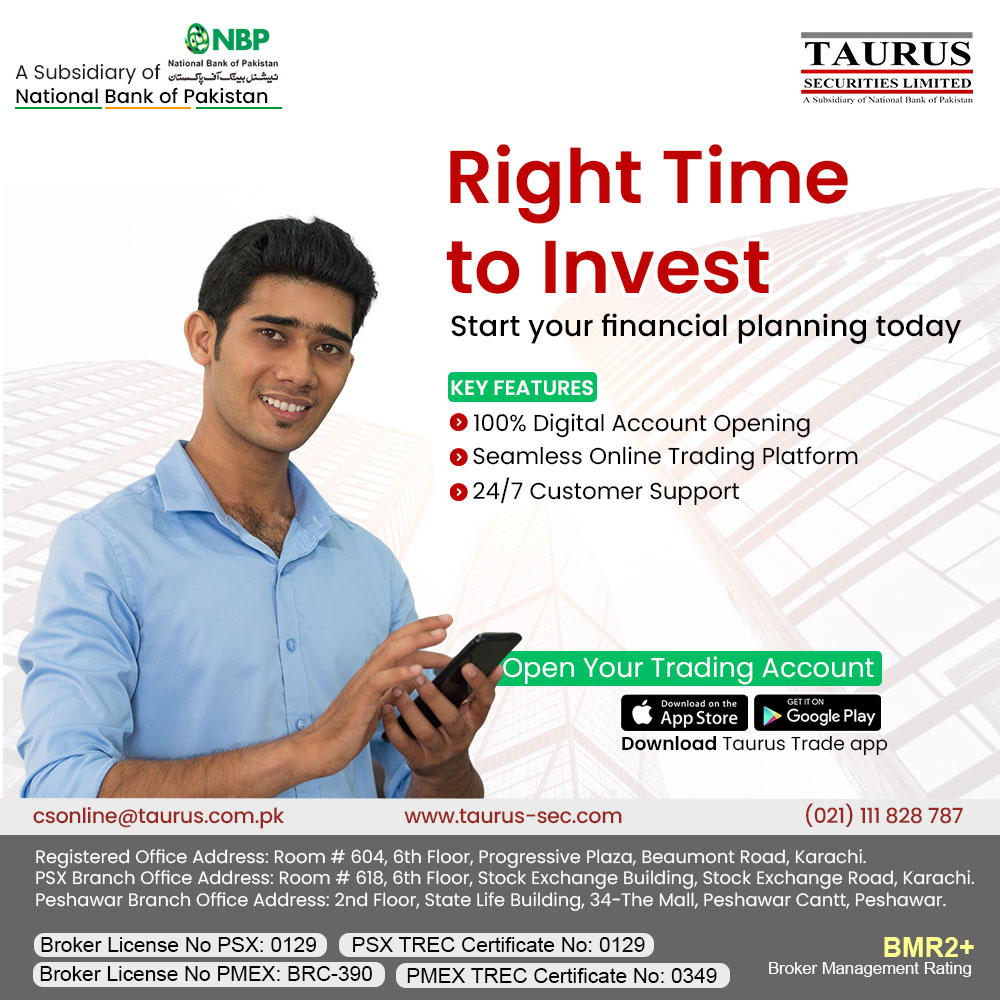 TSL_Research's tweet image. Start Your Financial Planning Today.

✅ Open Your Digital Account Link: shorturl.at/MfVkF
☎️ Call: (021) 111 828 787
📧 Email at: csonline@taurus.com.pk

#RightTimeToInvest #StockMarket #OnlineTrading #FinancialPlanning #PSX #TradingApp #InvestNow #Brokerage #Wealth