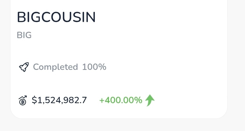 Bluestitch_'s tweet image. #BIGCOUSIN is now trading at $1.5m mcap. It was $300k mcap yesterday and $2k mcap few days ago 😱

That&apos;s x750!

Again this is not a financial advice. As I said im happy this dataset token kickstart it&apos;s journey on @PundiAI on BNB chain.

#bsc